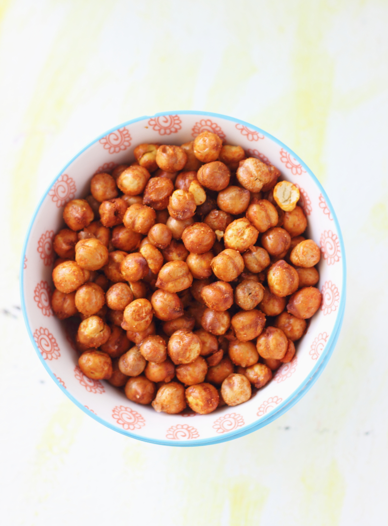 Merry Tummy: Oven Roasted Chickpeas: Indian Style