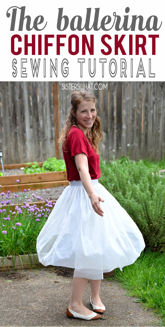 DIY ballerina tulle skirt with an elastic band! An easy skirt with an ...