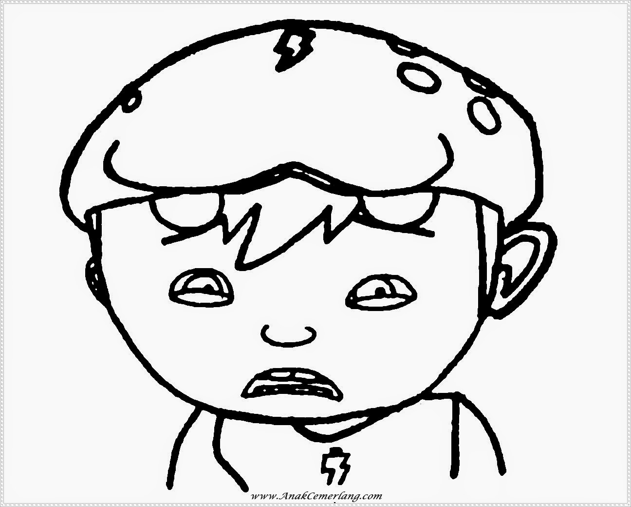 Gambar Mewarnai Boboiboy Bagian 2 | Anak Cemerlang