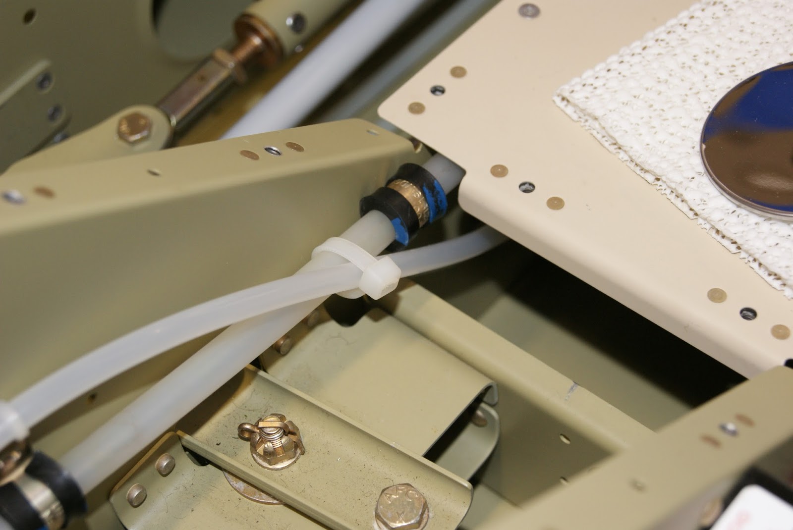 DOG Aviation John's RV-12 Blog: Instillation Of Rudder Cables In ...