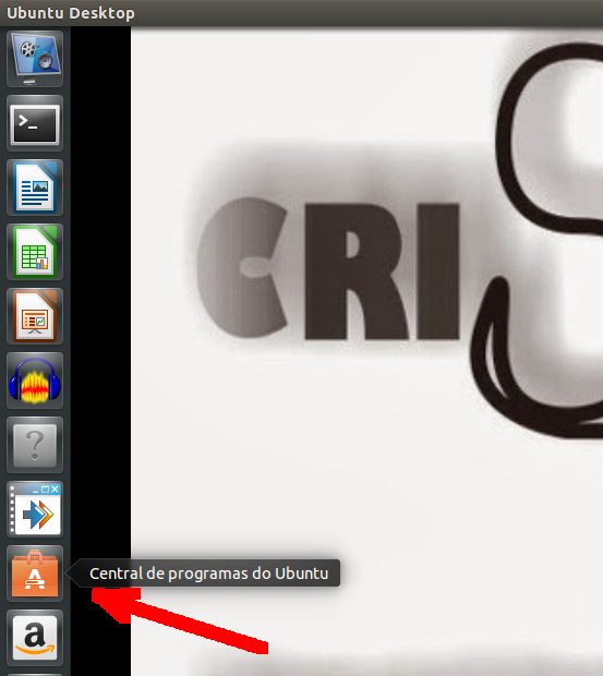 Central de programas do Ubuntu Ubuntu central de programas