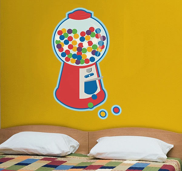 Beautiful wall stickers ideas for a cute girl nursery
