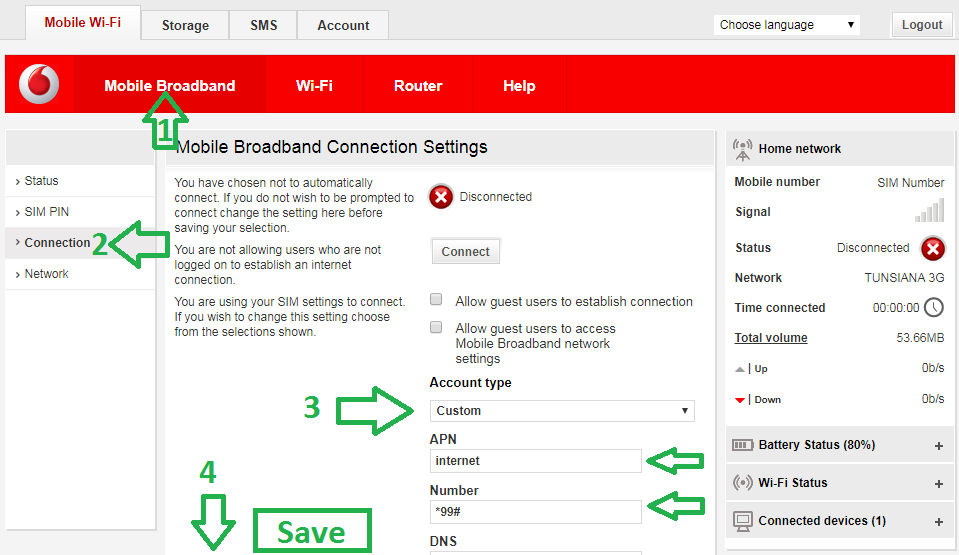Unlock Huawei routers Unlock Vodafone R208