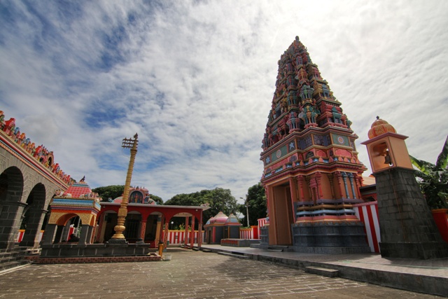 Templo Tamil Kaylasson en Abercrombie Mauricio