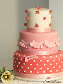 Bloggoloso: Chic Christmas Cake con Poinsettia