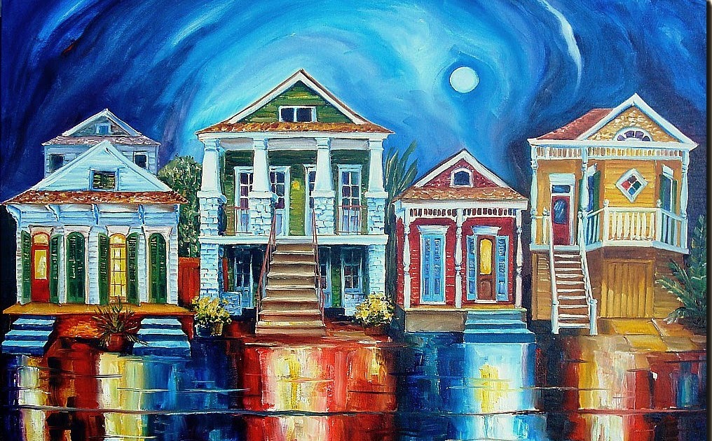 New Orleans Art by Diane Millsap Homes of New Orleans