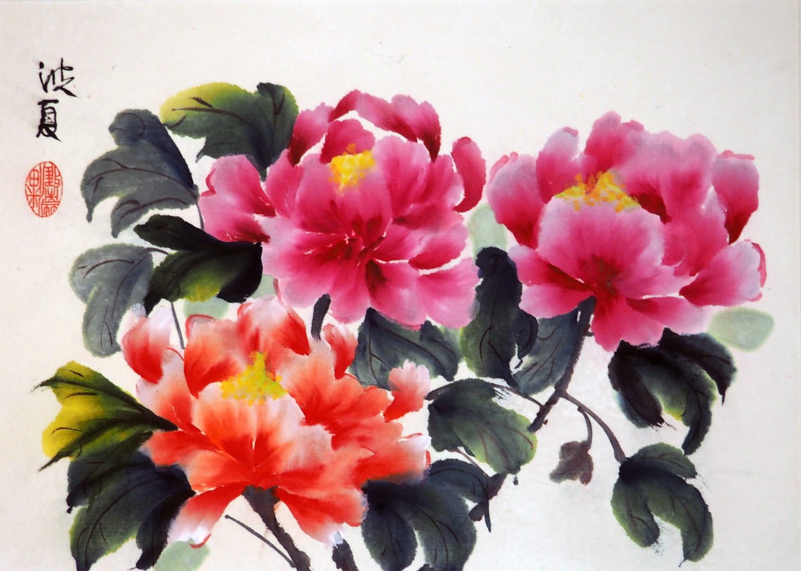 Ancient Chinese Brush Painting Ancient Chinese Brush Painting
