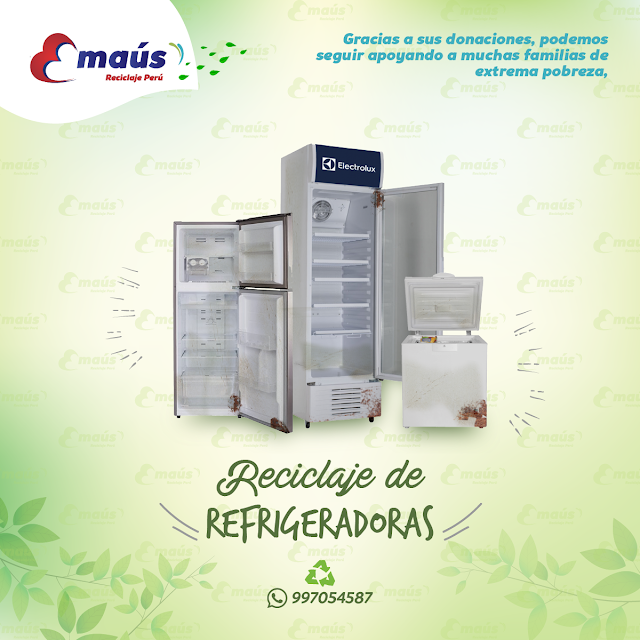 Reciclaje de Refrigeradoras - Emaús Reciclaje Perú