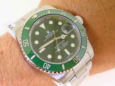 ROLEX SUBMARINER GREEN DIAL CERAMICS 