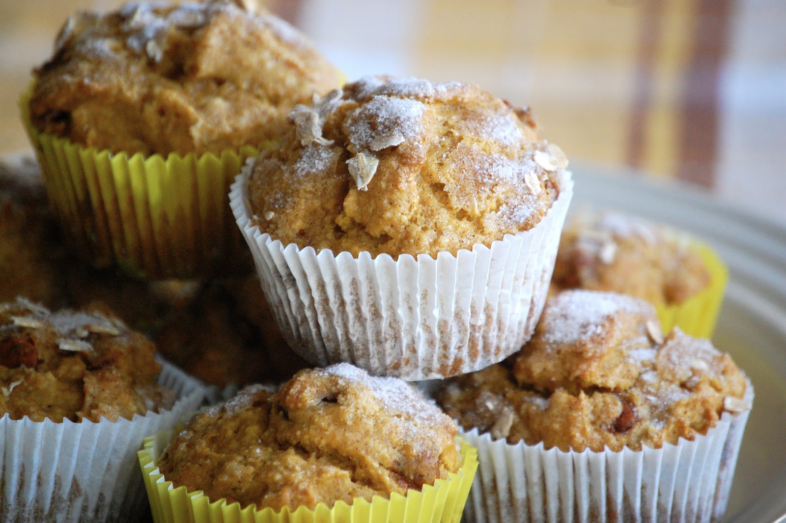 Heritage Schoolhouse Harvest Morning Pumpkin Muffins
