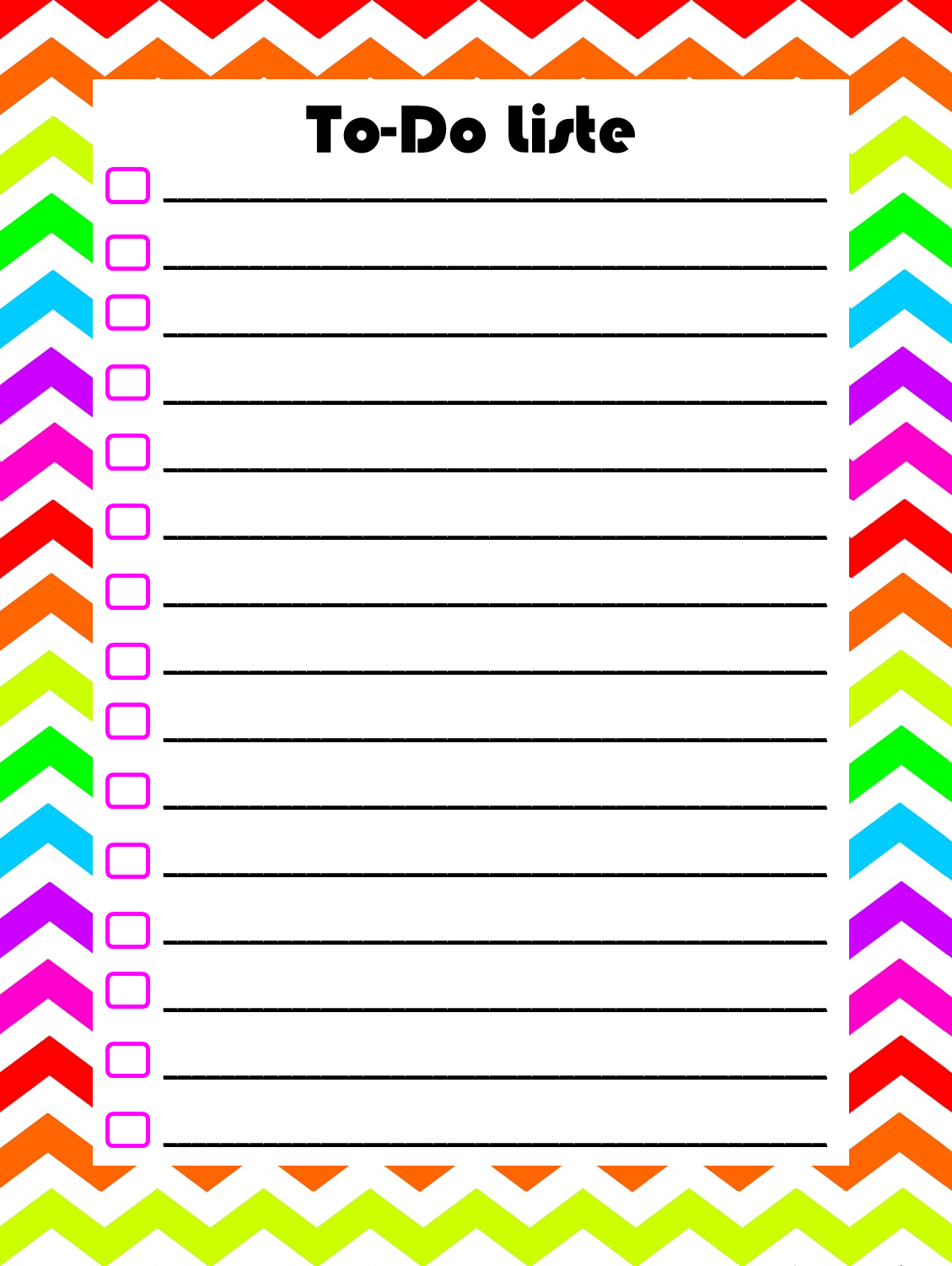 Daniela_Marleen: To-Do Listen sind toll