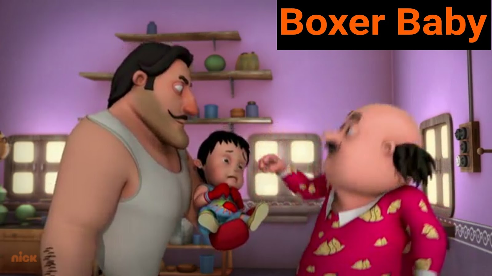 motu patlu cartoon motu patlu cartoon episode 16 boxer s baby