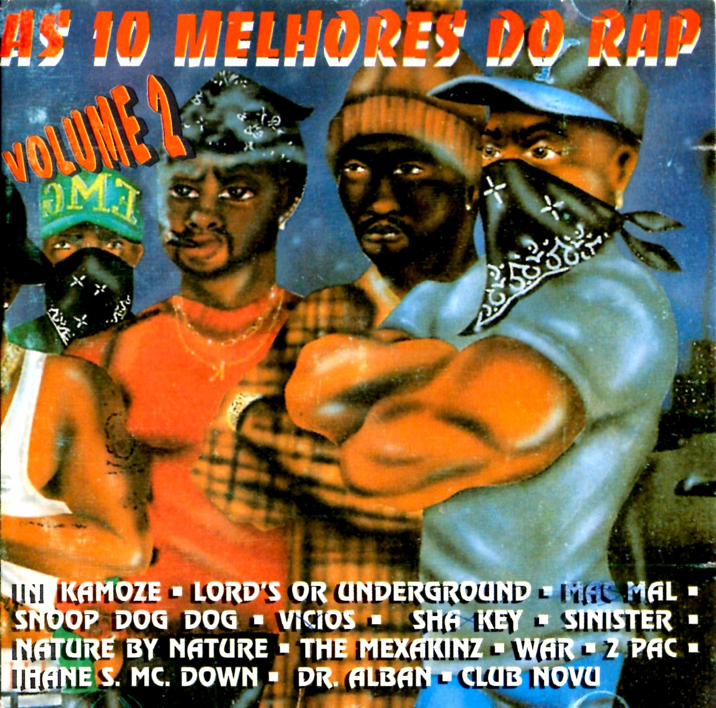 As 10 Melhores do Rap Volume 2 - (1996)