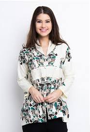 model baju batik kerja kombinasi Modern Terbaru model baju batik kerja kombinasi Modern Terbaru