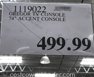 Deal for the Gregor Accent TV Console at Costco