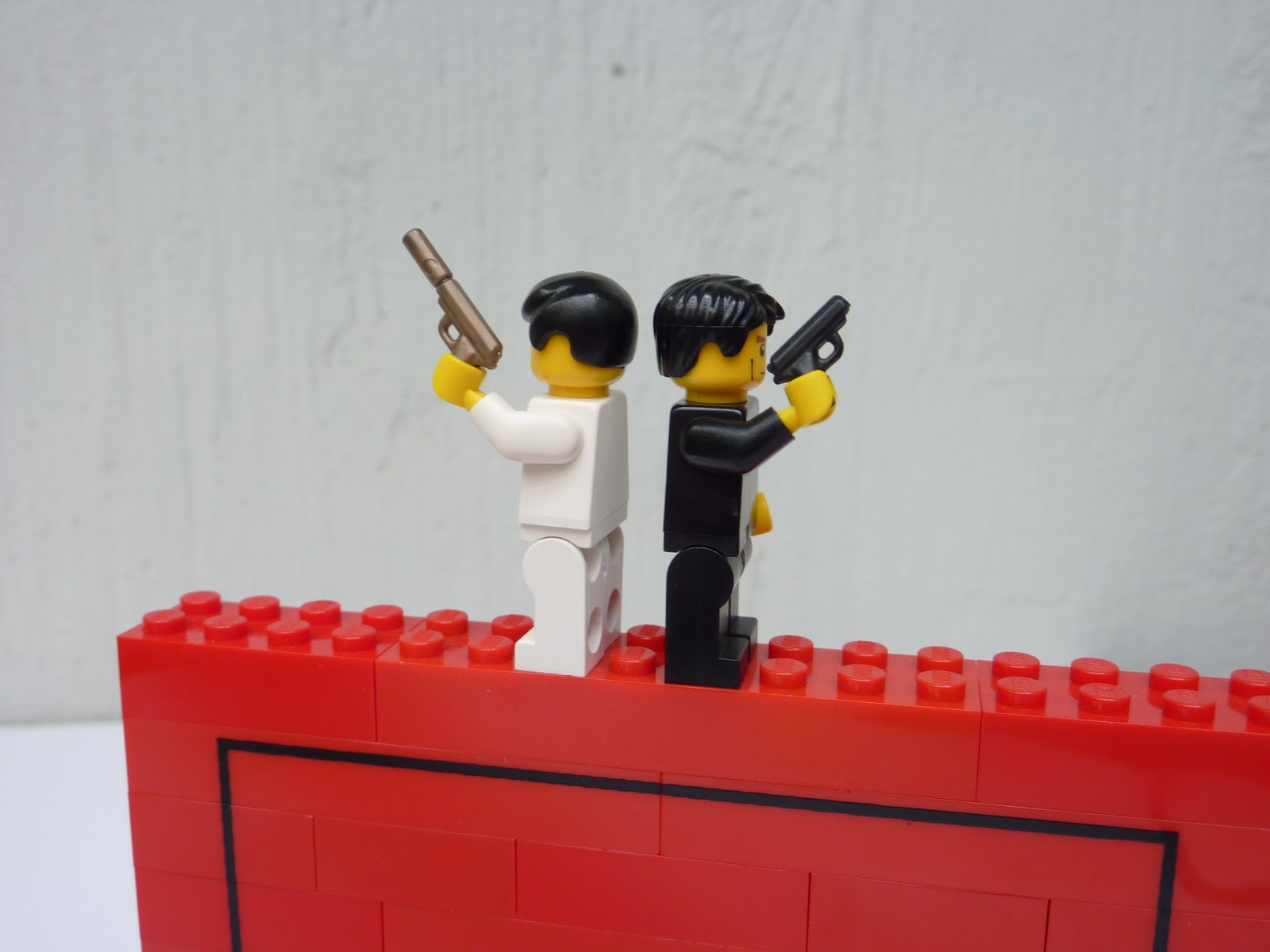 AddictedToStyrene Lego Bookends