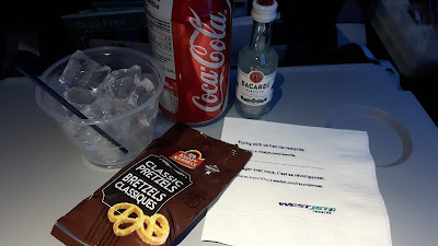 westjet snack westjet meal