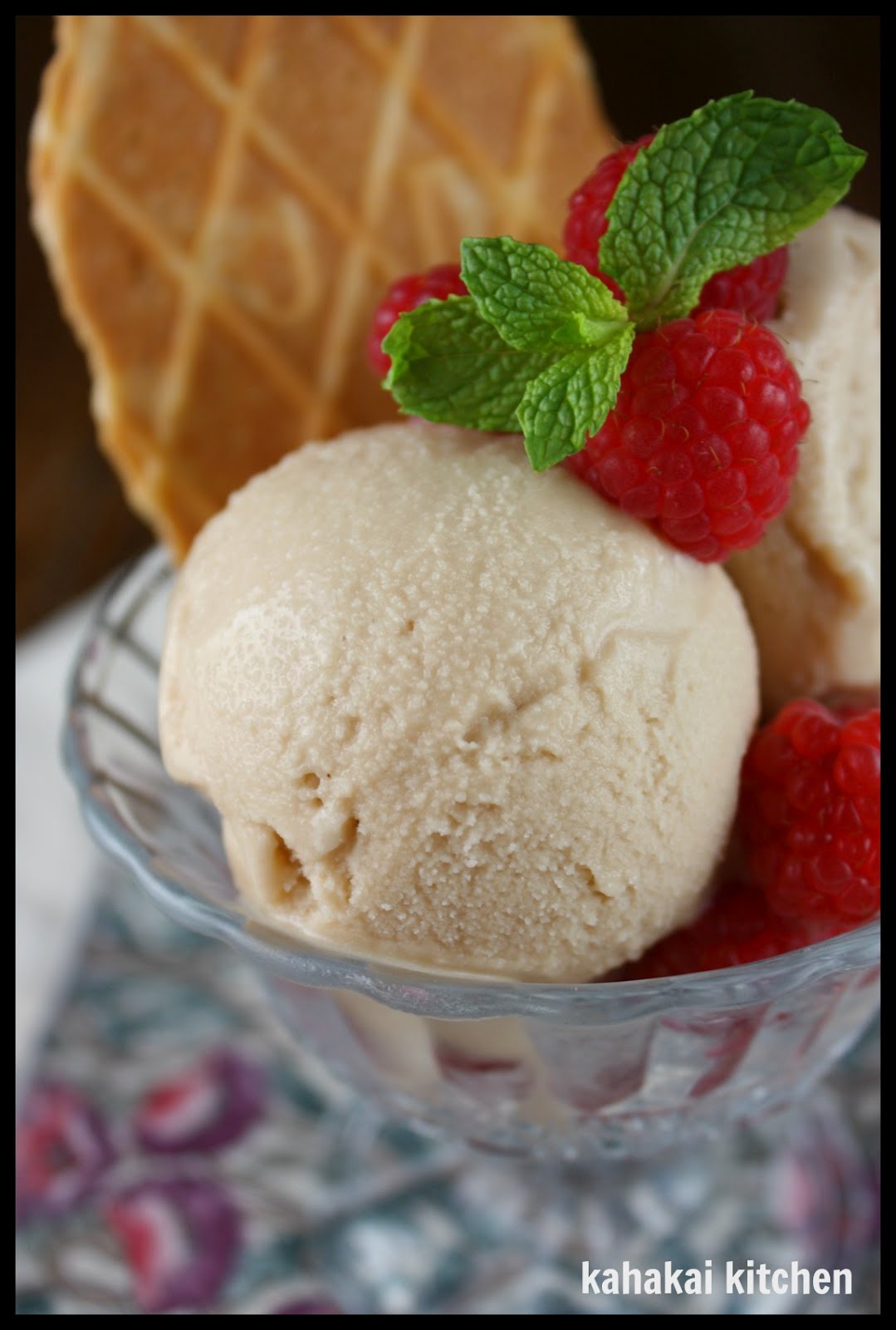 Kahakai Kitchen Southern Sweet Tea Ice Cream (Delightfully NonDairy