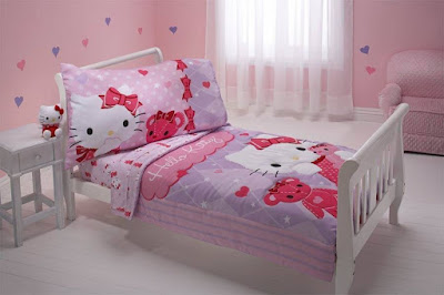 Kamar Tidur Feminim Bernuansa Hello Kitty Kamar Tidur Feminim Bernuansa Hello Kitty