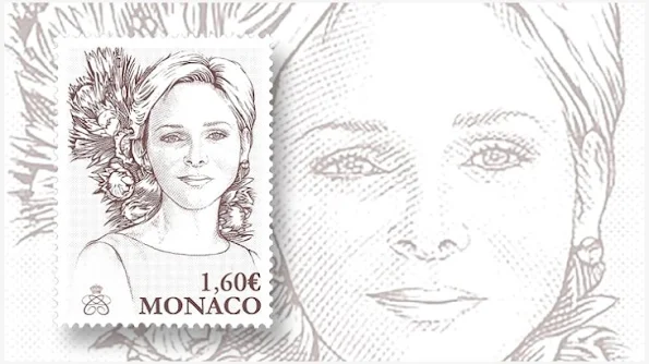 Monaco’s Office des Timbres will issue an engraved stamp featuring Princess Charlene 