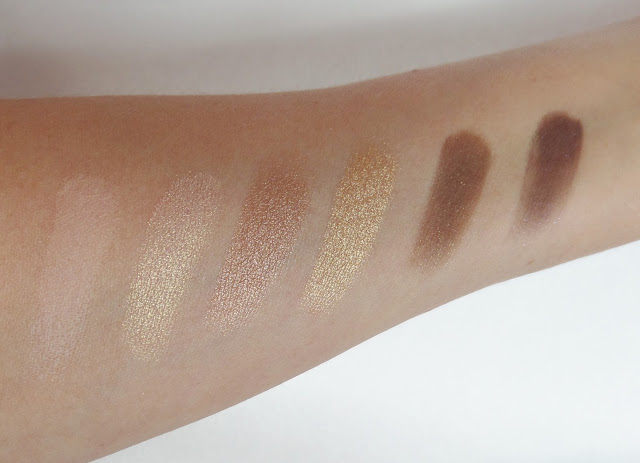 too faced natural love ultimate neutral eye shadow palette swatches