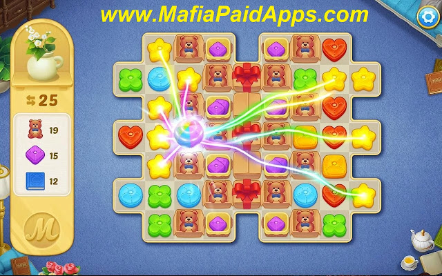 Matchington Mansion: Match-3 Home Decor Adventure Mod (Coin/Live/Star) Apk Data for android MafiaPaidApps