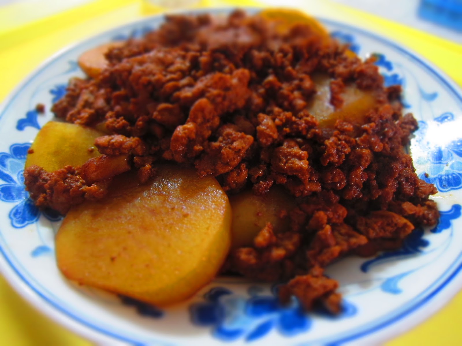 PapaCheong's 拿手好菜 Stir Fry Potatoes with Minced Meat (馬鈴薯燉肉)