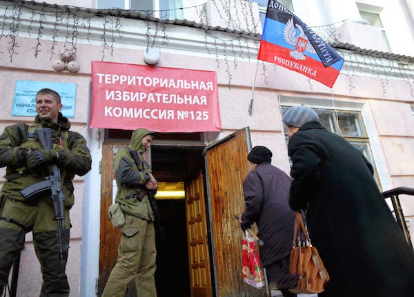 Псевдовыборы, состоявшиеся в отдельных районах Луганской и Донецкой областей, не признаны международным сообществом, однако одобрены Россией