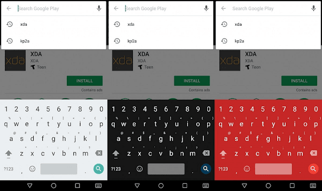 Gboard mengganti tema