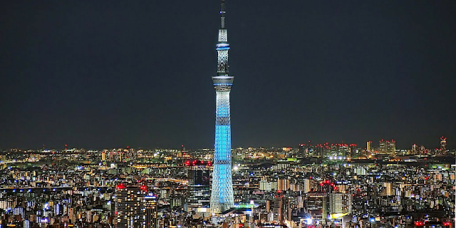Uma das maiores torres de transmissão fica no Japão