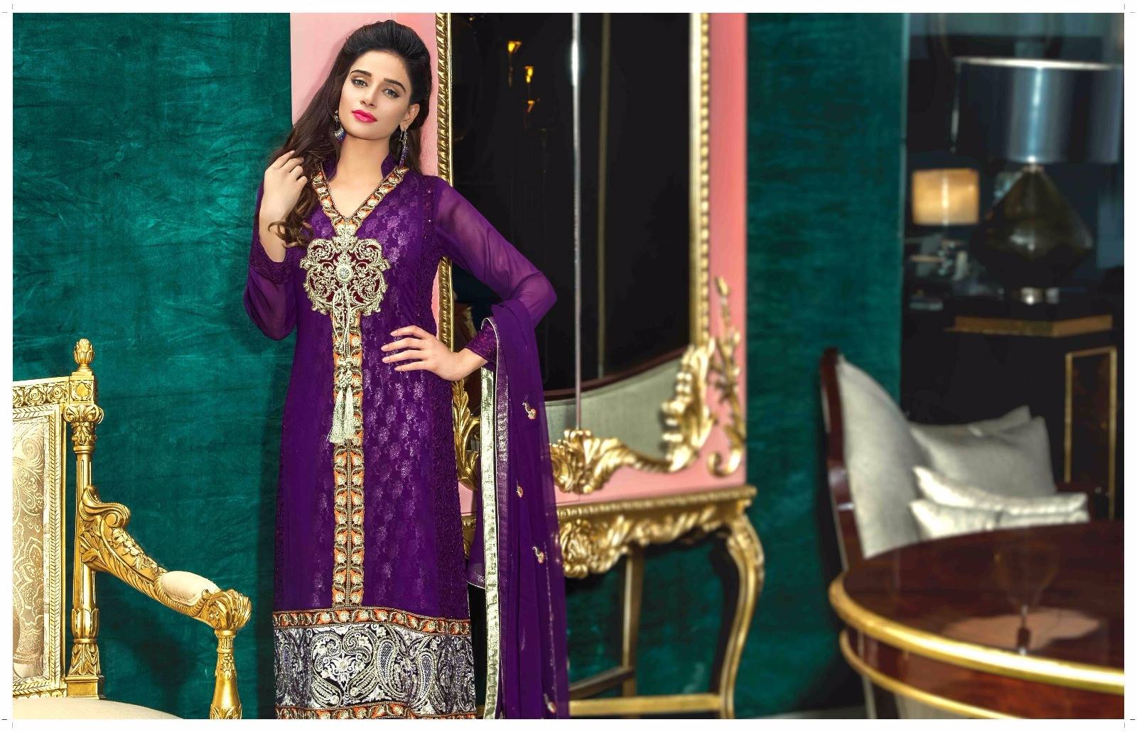 Tawakkal Fabrics Designer Cosmic Chiffon Winter Collection 20162017