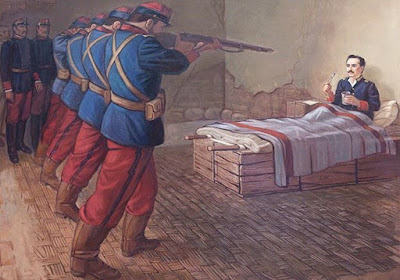 Leoncio Prado Dibujo de la muerte de Leoncio Prado