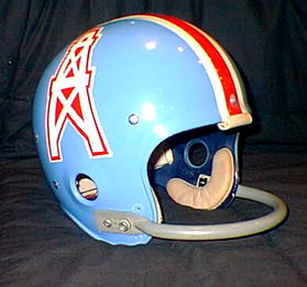 Pro Football Journal: Houston Oilers 1972-74 Helmet Anomaly