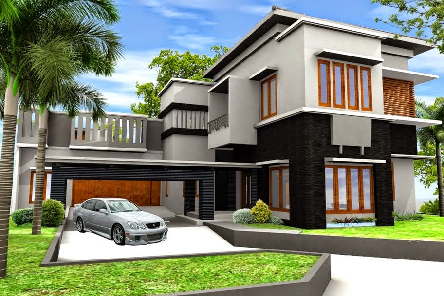 Gambar Desain Rumah Minimalis Mewah Terbaru 2015 | Info ...