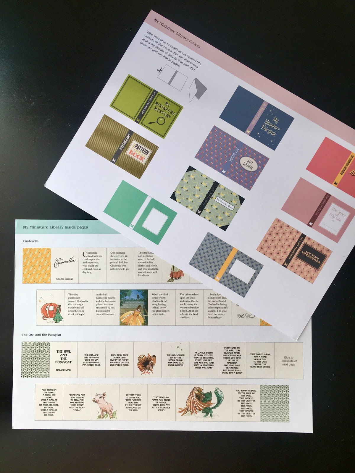 My Miniature Library 30 Tiny Books to Make, Read and Treasure by