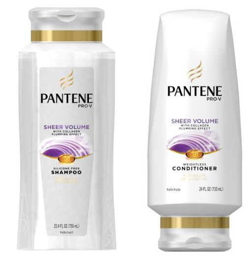 3 Bottles of 25oz Pantene Shampoo or 24oz Pantene Conditioner $9.75 ...