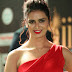 Hindi Actress Meenakshi Dixit At IIFA Awards 2017 In Red Dress