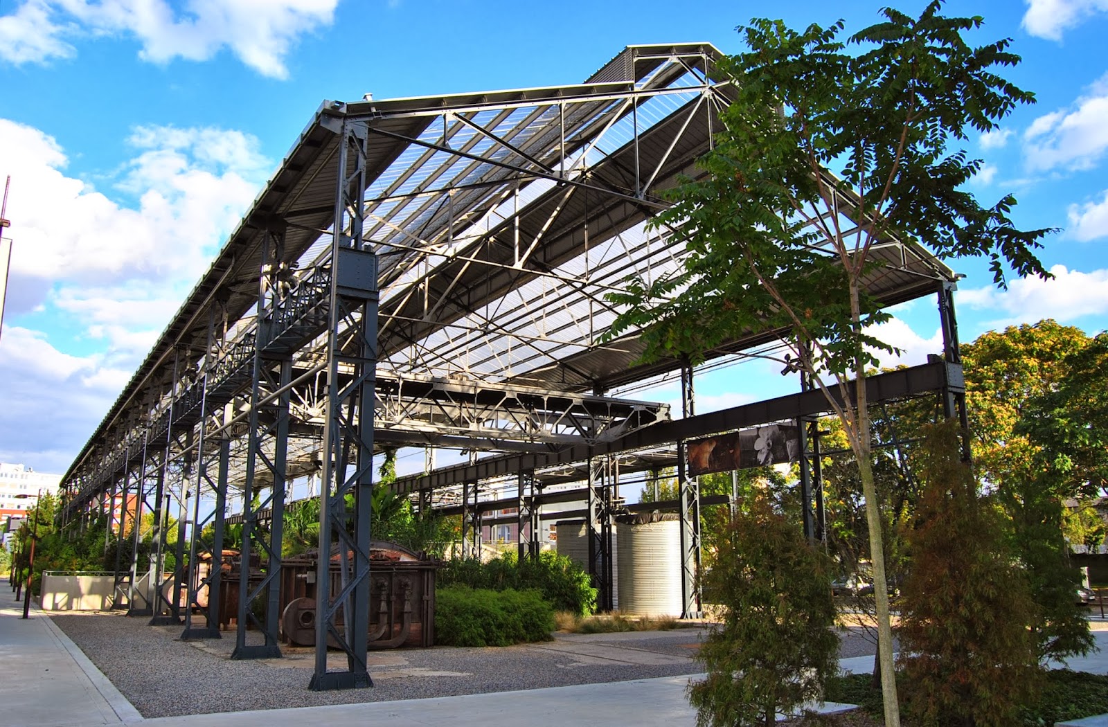 paradis express Jardin des Fonderies, Nantes