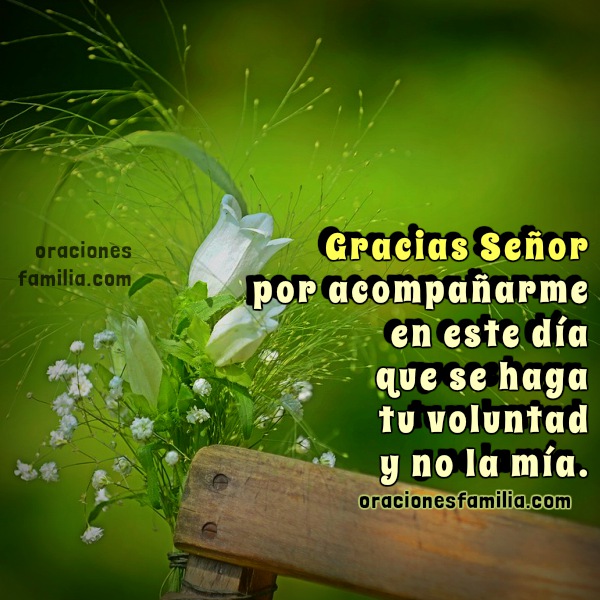 Oración del Nuevo Día dando Gracias