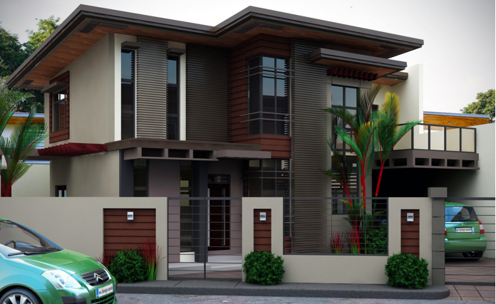 2 STOREY MODERN HOUSE  DESIGNS  IN THE PHILIPPINES  
