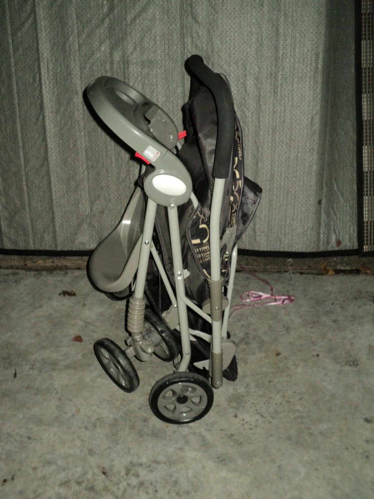 SECONDBRO Sweet Cherry Baby Stroller