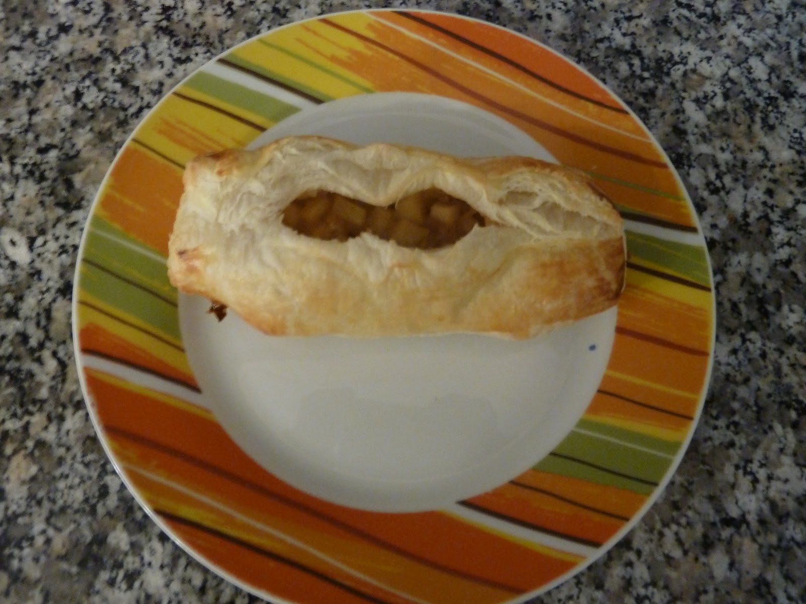 Meine Rezepte: Blätterteig Apfeltaschen ohne Zuckerzusatz