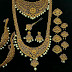 Golden bridal jewellery sets