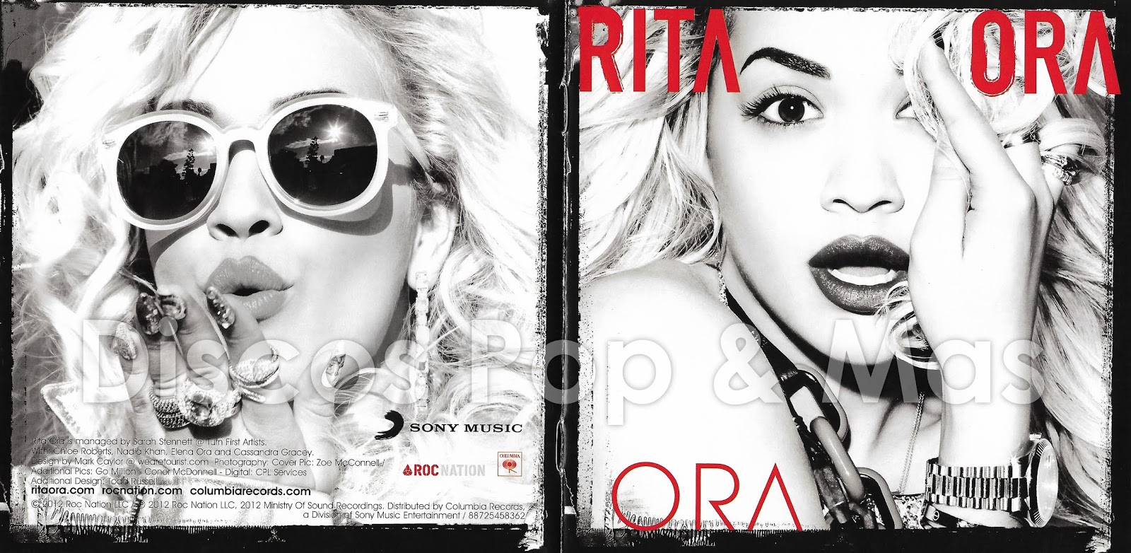 Discos Pop & Mas: Rita Ora - Ora