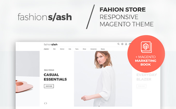 Fashion/ash – Clean Fashion Boutique Magento 2 Theme