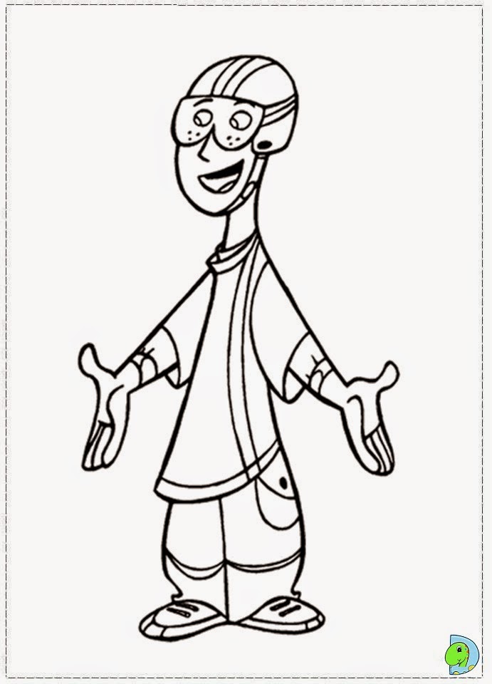 Dinokids - Desenhos para colorir: Desenhos de Kim Possible para colorir