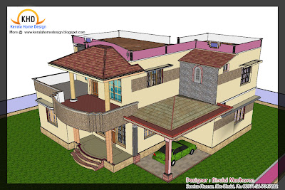 House Plan and Elevation - 2292 Sq. Ft. - June 2011