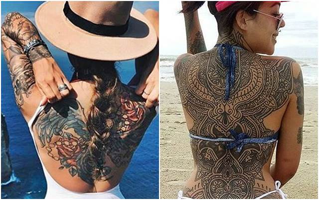 53 Foto Gambar Tato Keren Dipunggung #Tattoo 3D Salib, Tribal Dan Henna Ditubuh Wanita ini 53 Foto Gambar Tato Keren Dipunggung #Tattoo 3D Salib, Tribal Dan Henna Ditubuh Wanita ini