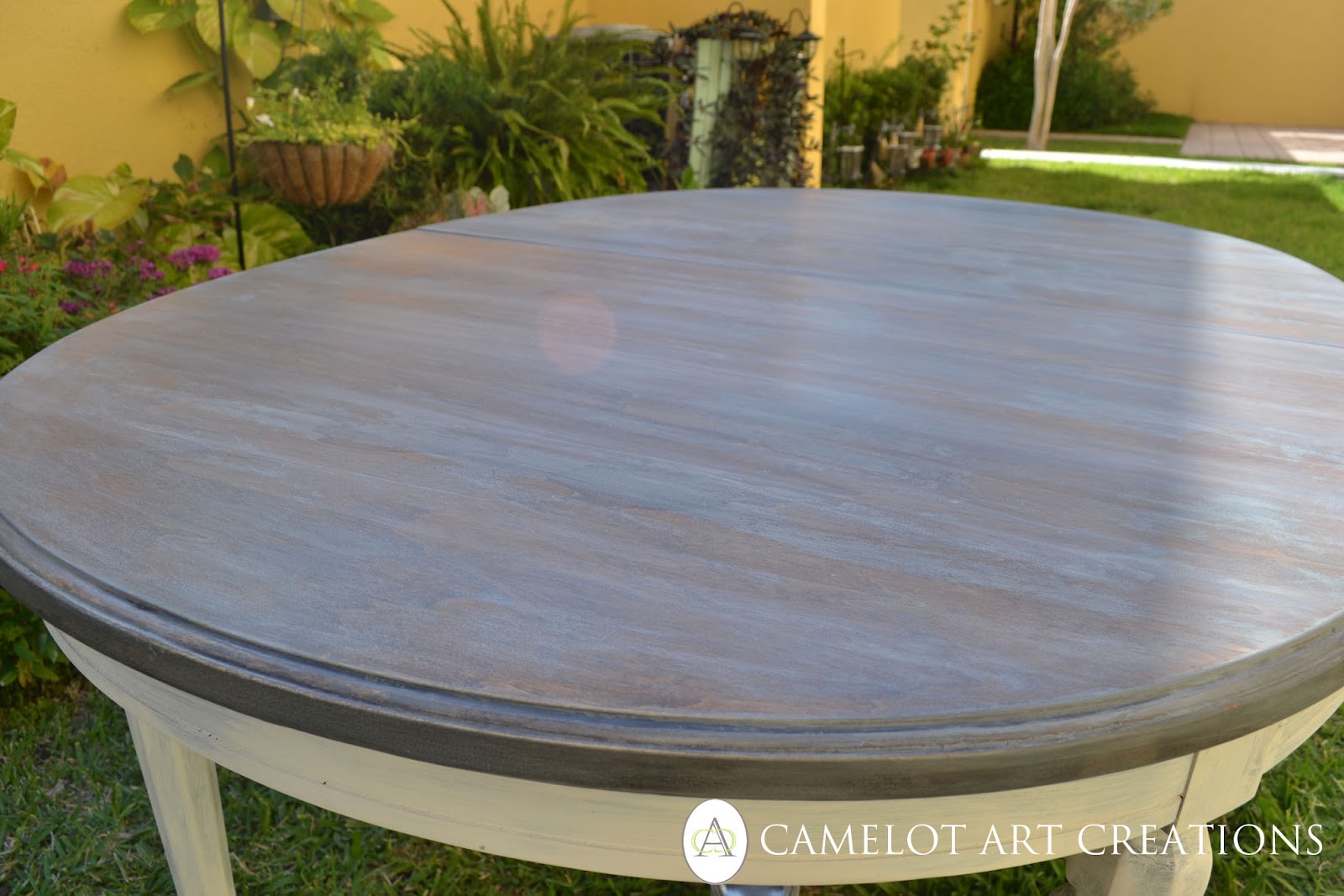 Camelot Art Creations The Beginning of ReFinishing Our Dining Room Table