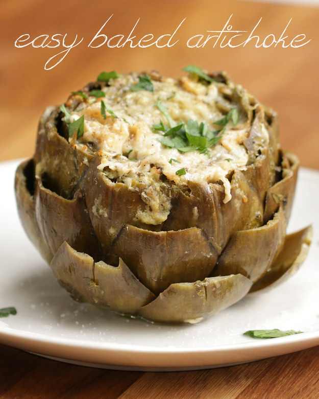Recipe Easy Baked Artichoke My Favorite Things